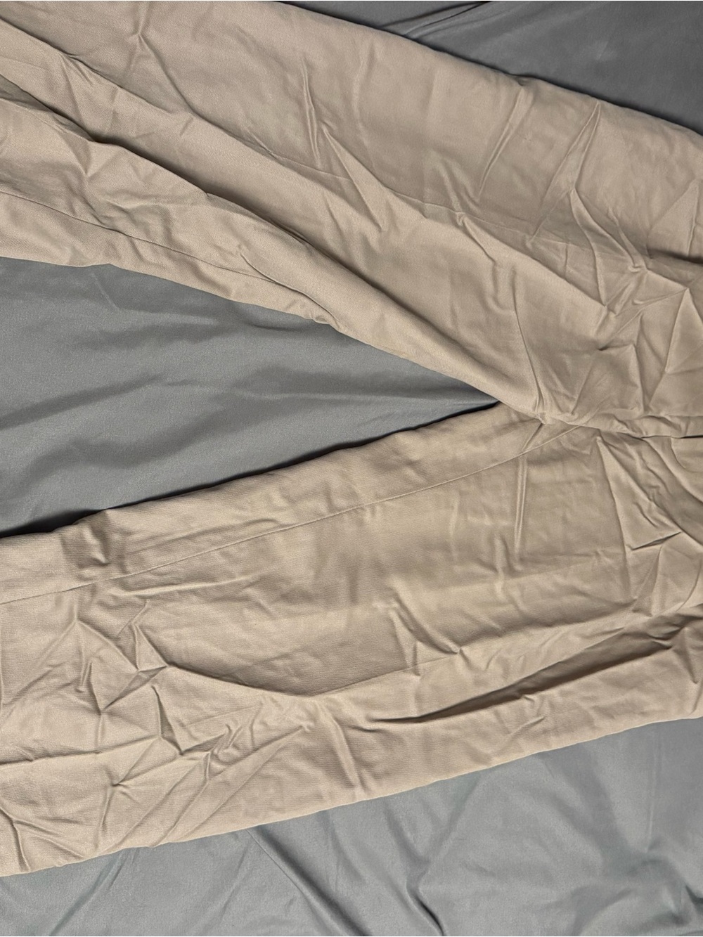 Vintage Joseph & Feiss Wool Pants 41x29 (fits 38W) Tan Pleated Cuffed Korea